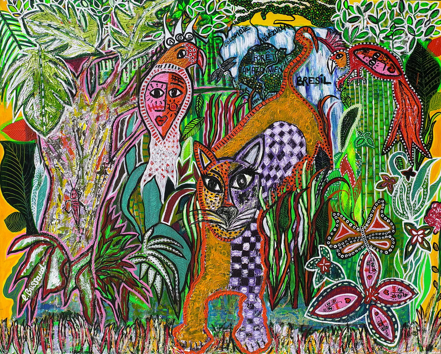 « Au pays des Amazones Gouttes D’Eau »