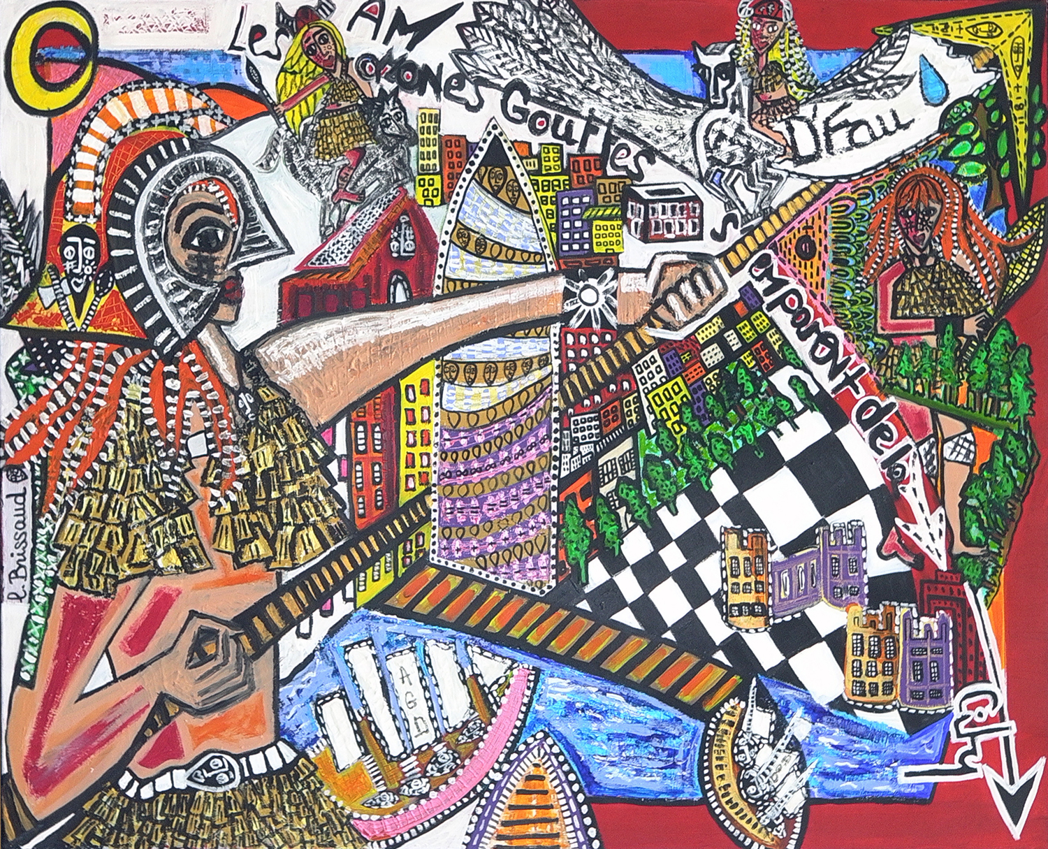 « Les Amazones Gouttes D’Eau s’emparent de la City »