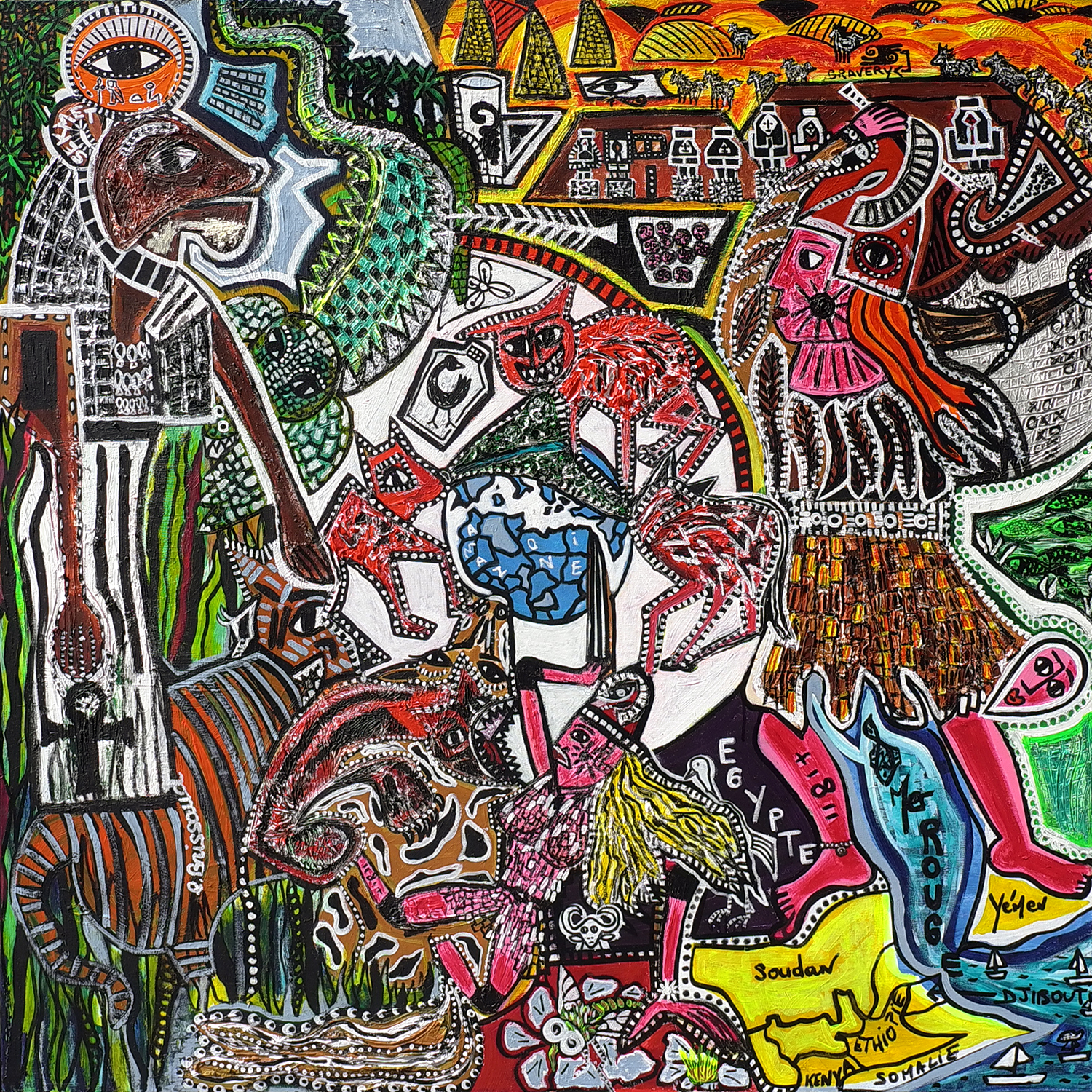 « Les Amazones Gouttes D’Eau débarquent en Égypte »