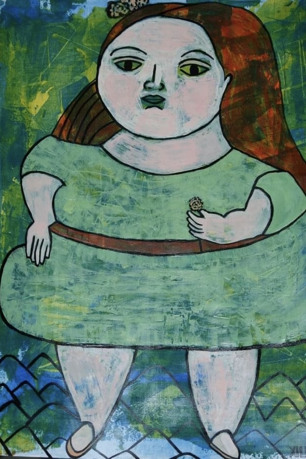 « La petite fille à la fleur »